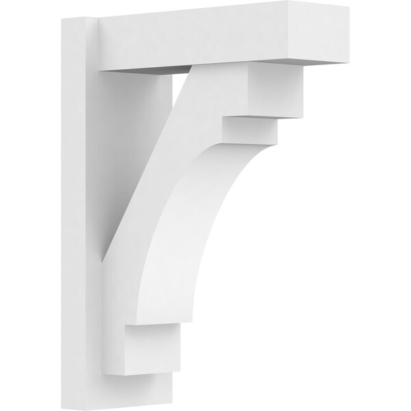 Ekena Millwork Merced Architectural Grade PVC Outlooker with Block Ends, 7"W X 16"D X 22"H OUTP07X16X22MRC05 - main